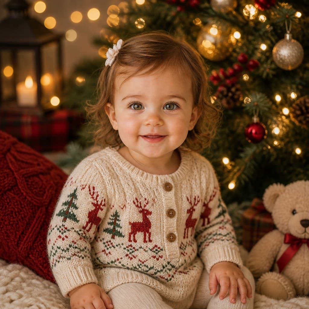 Christmas Baby Photos sample — AI-generated