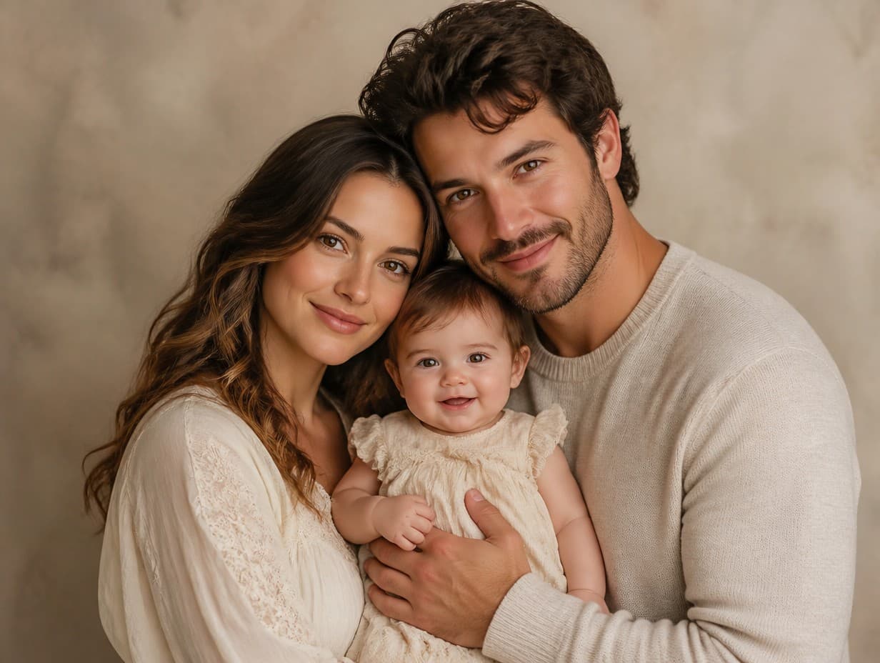 Family Portrait Generator sample — AI-generated
