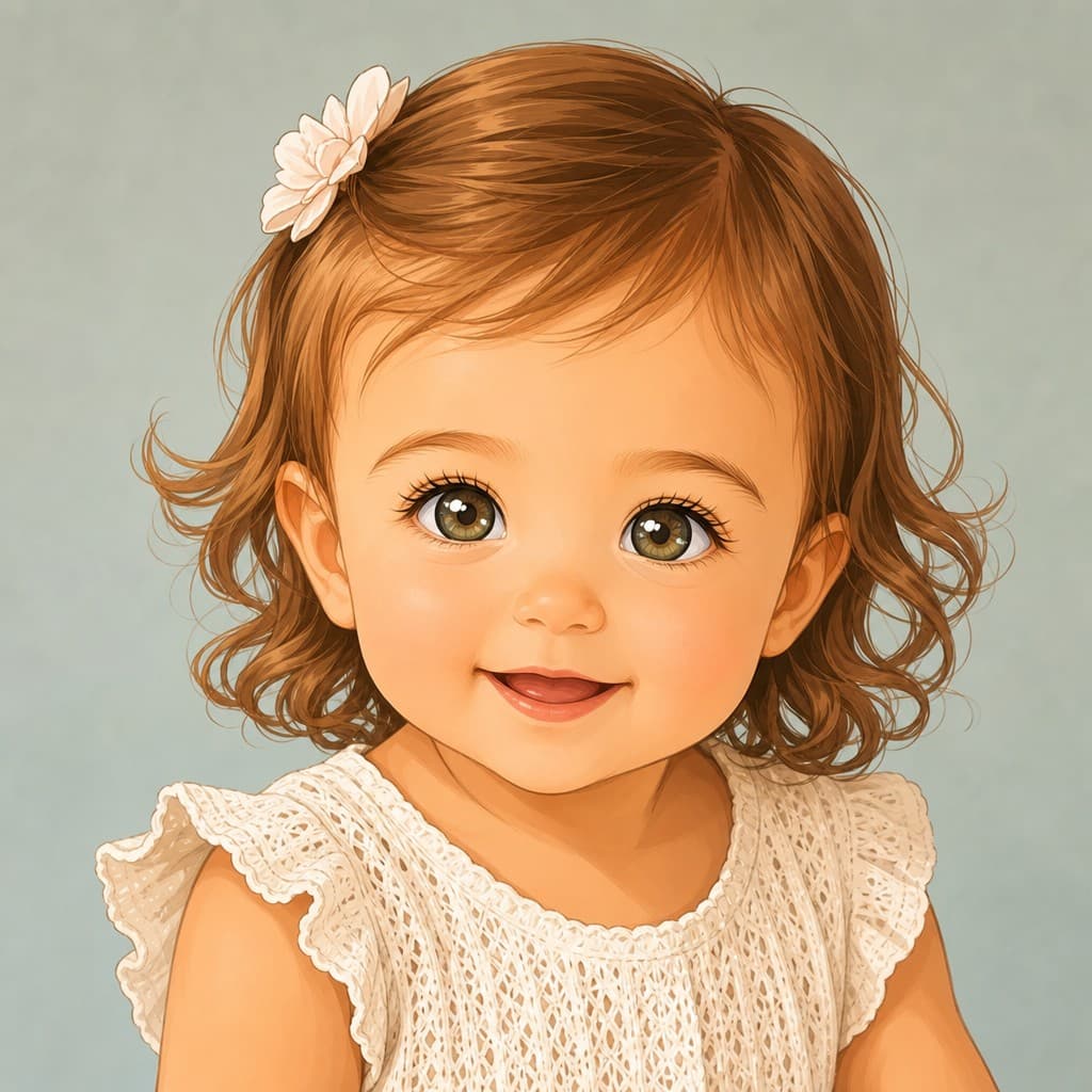 AI Baby Photo Filter sample — AI-generated