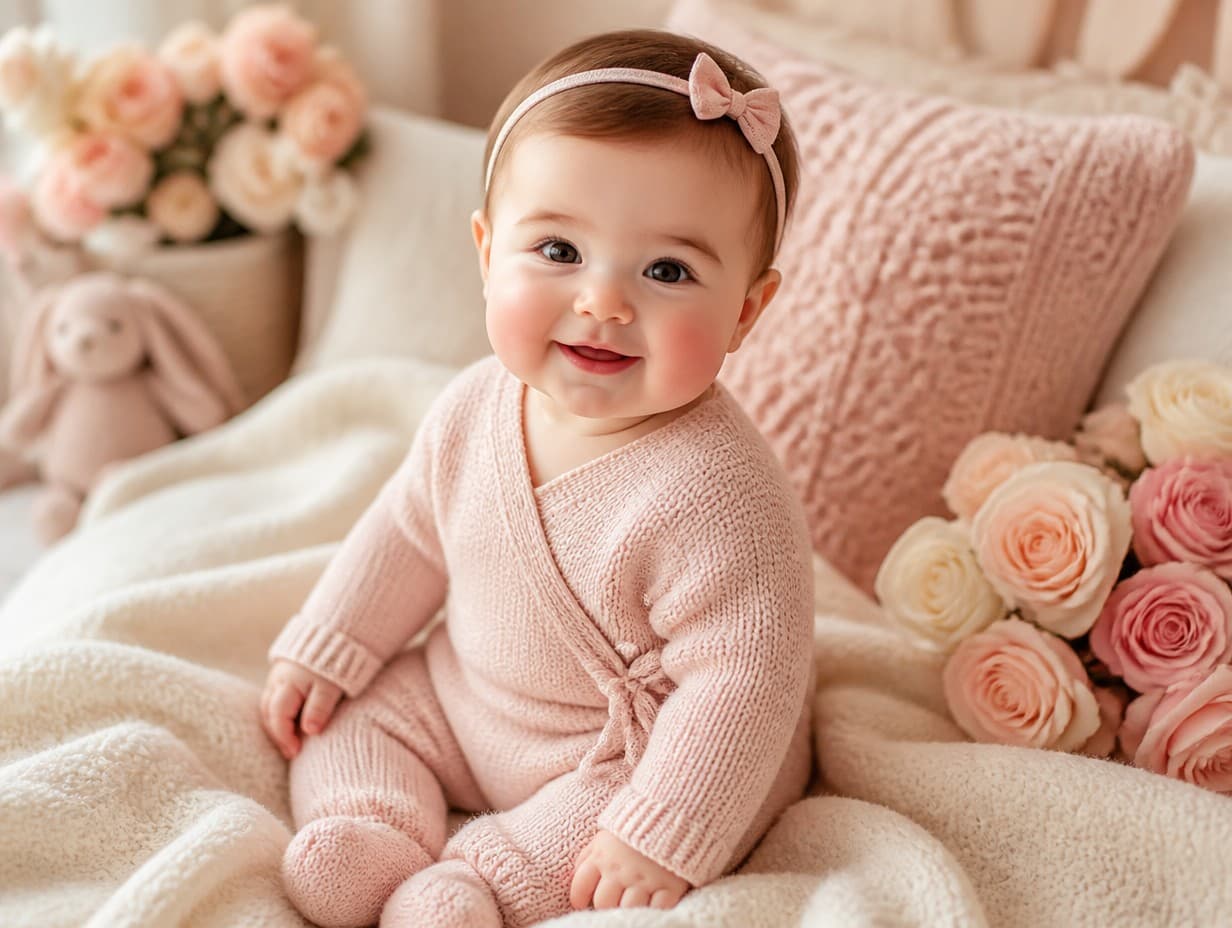 Girl Baby Generator sample — AI-generated