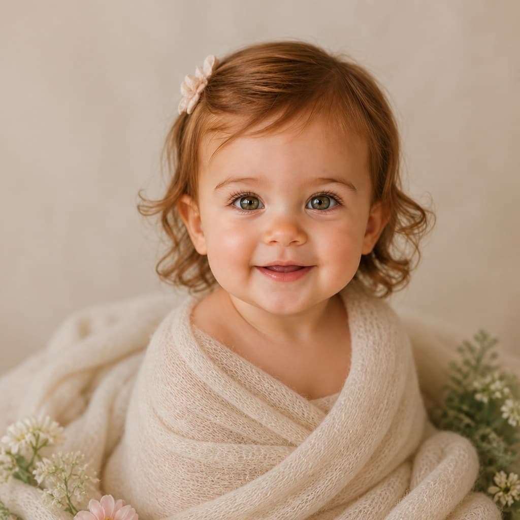 Newborn Photoshoot Generator sample — AI-generated