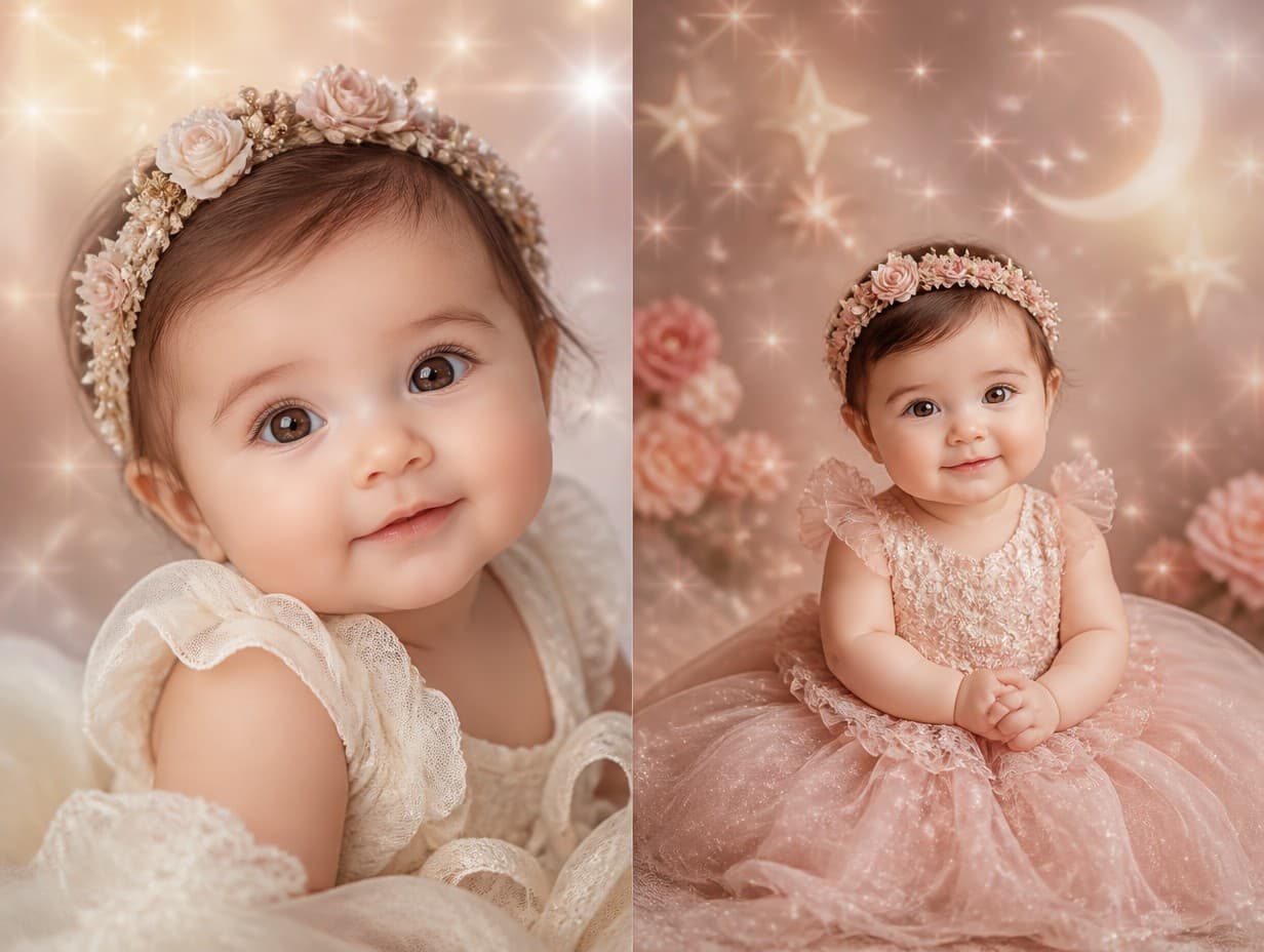 AI Baby Filter sample — AI-generated