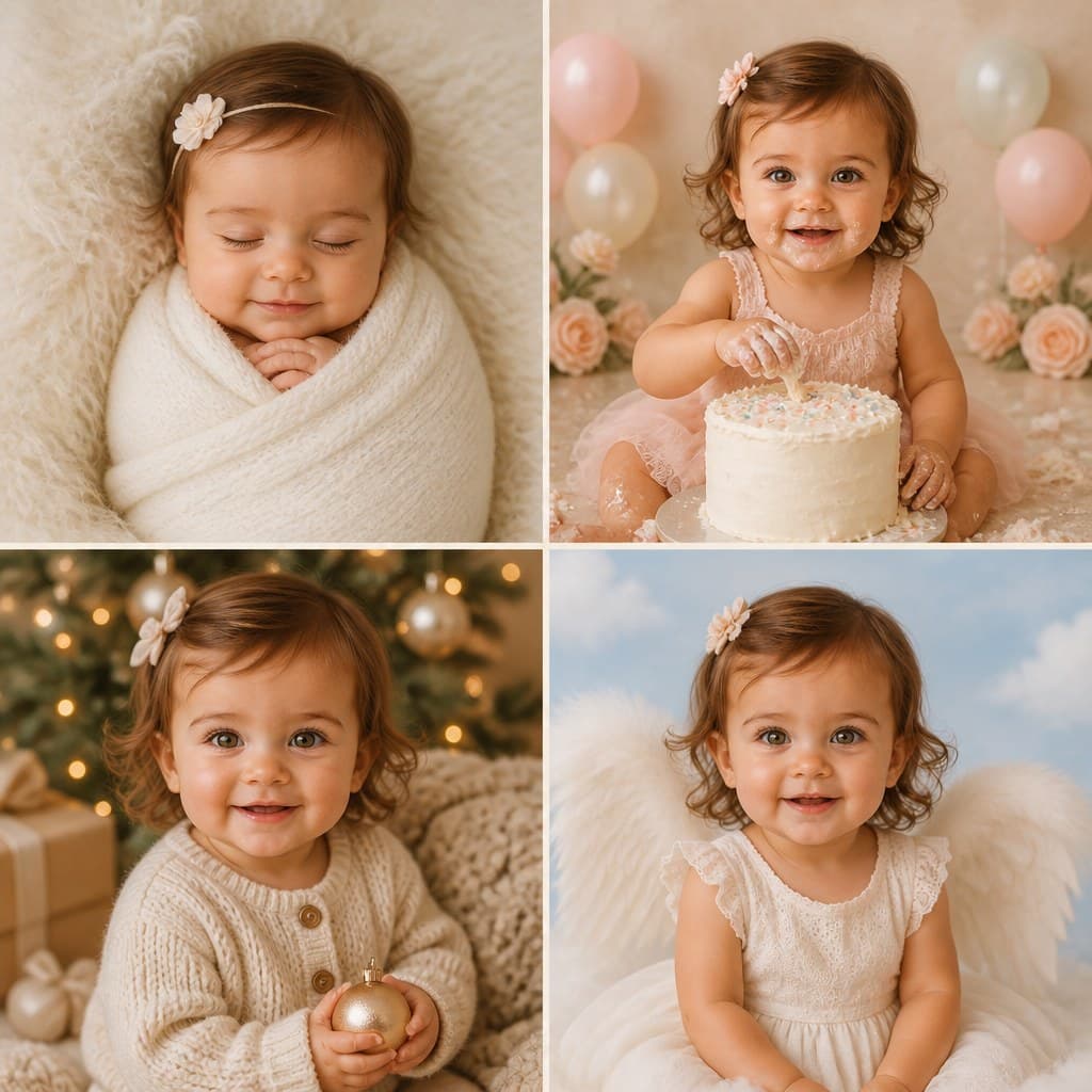 AI Baby Photoshoot sample — AI-generated