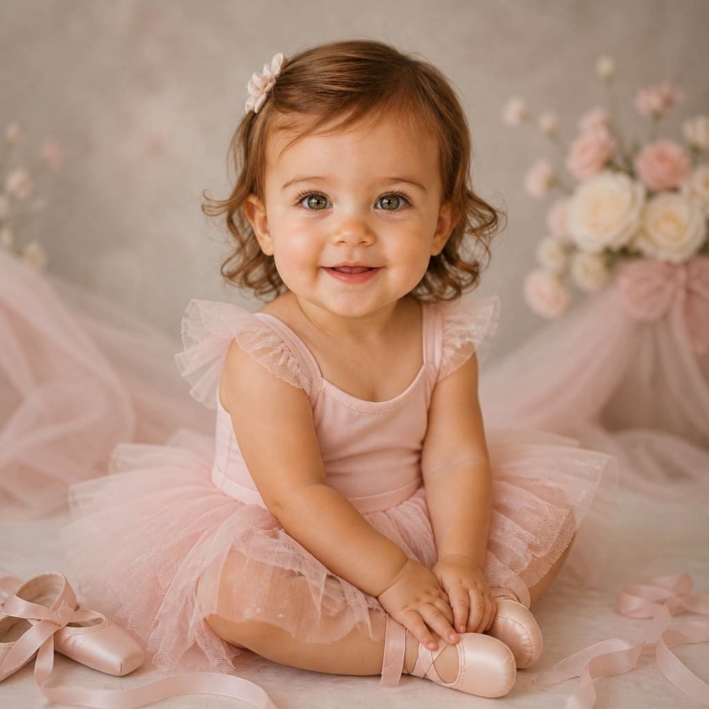 Ballerina Baby Photo sample — AI-generated