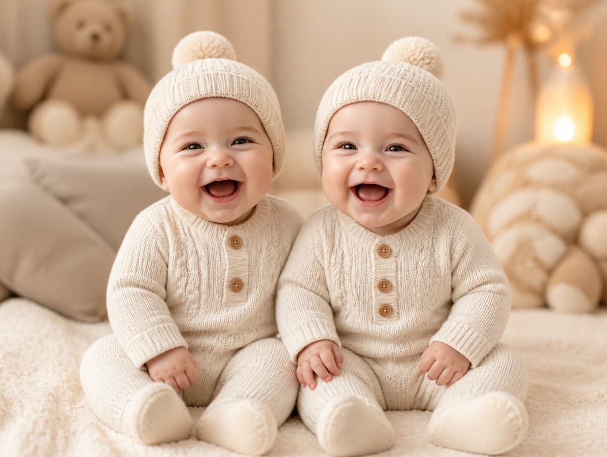 Twin Baby Generator sample — AI-generated